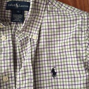 Polo Ralph Lauren button down plaid